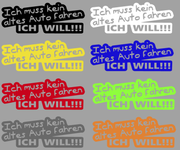 Ich muss kein altes Auto fahren